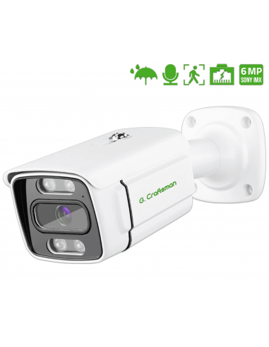 6MP IP PoE Камера відеоспостереження...