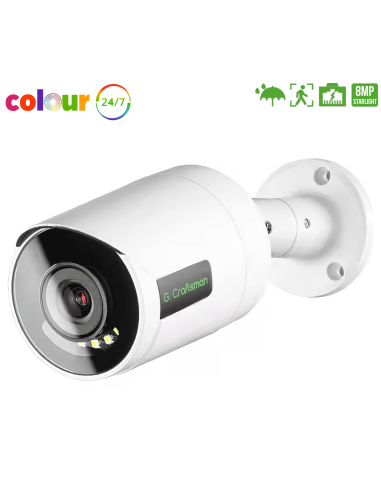 8MP True Starlight IP PoE камера...