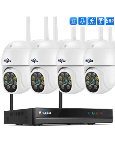 Wi-Fi Комплект видеонаблюдения на 4...