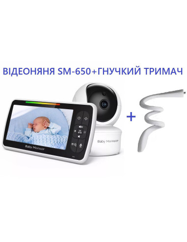Відеоняня Baby Monitor з 5-дюймовим...