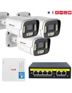 Комплект IP видеонаблюдения...