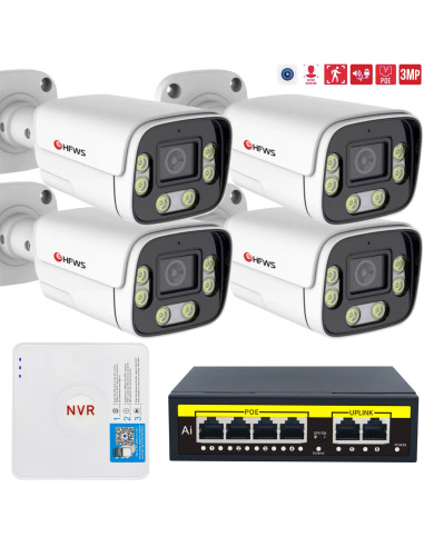 Комплект IP відеоспостереження 4...