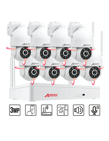 Комплект відеоспостереження Wi-Fi на...